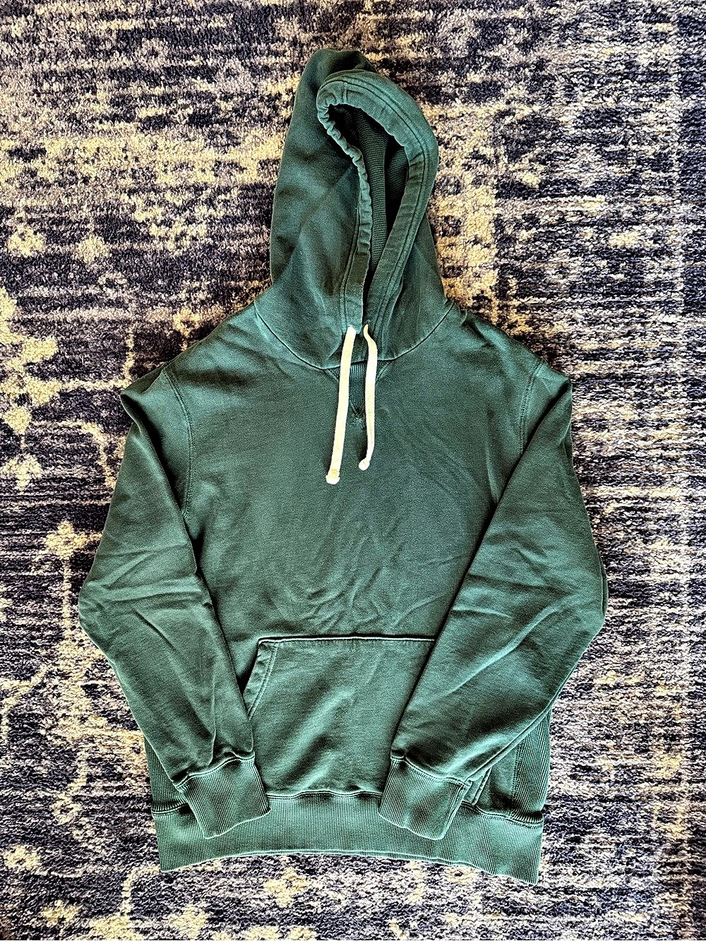 Green American Eagle Pullover Hoodie